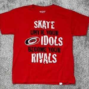 CYAH Carolina Hurricanes kids youth Summer camp jersey T shirt M